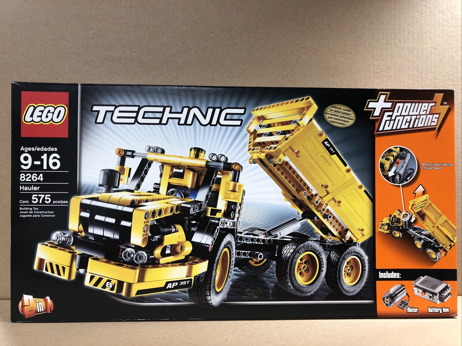 Lego 8264 Technic Hauler with Power Functions Motor - New Sealed | eBay