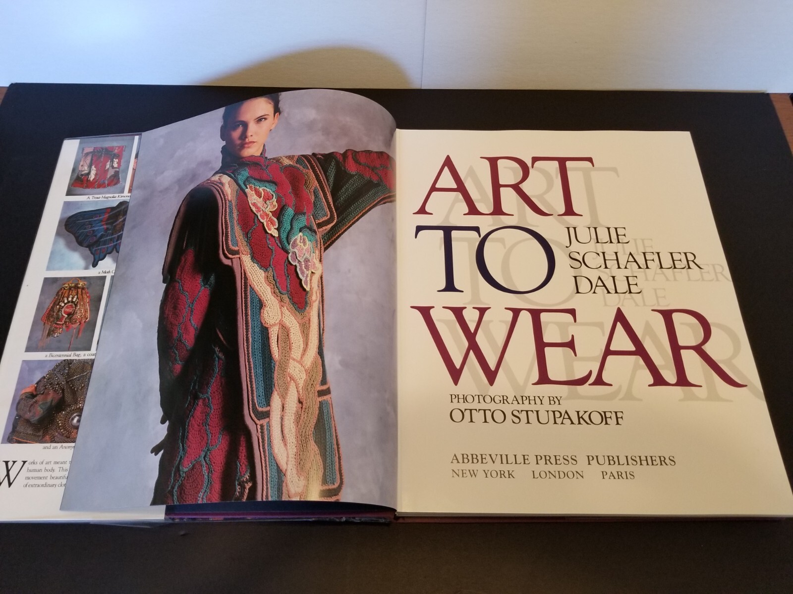 Art to Wear by Julie Schafler Dale 1986 First Edition | eBay