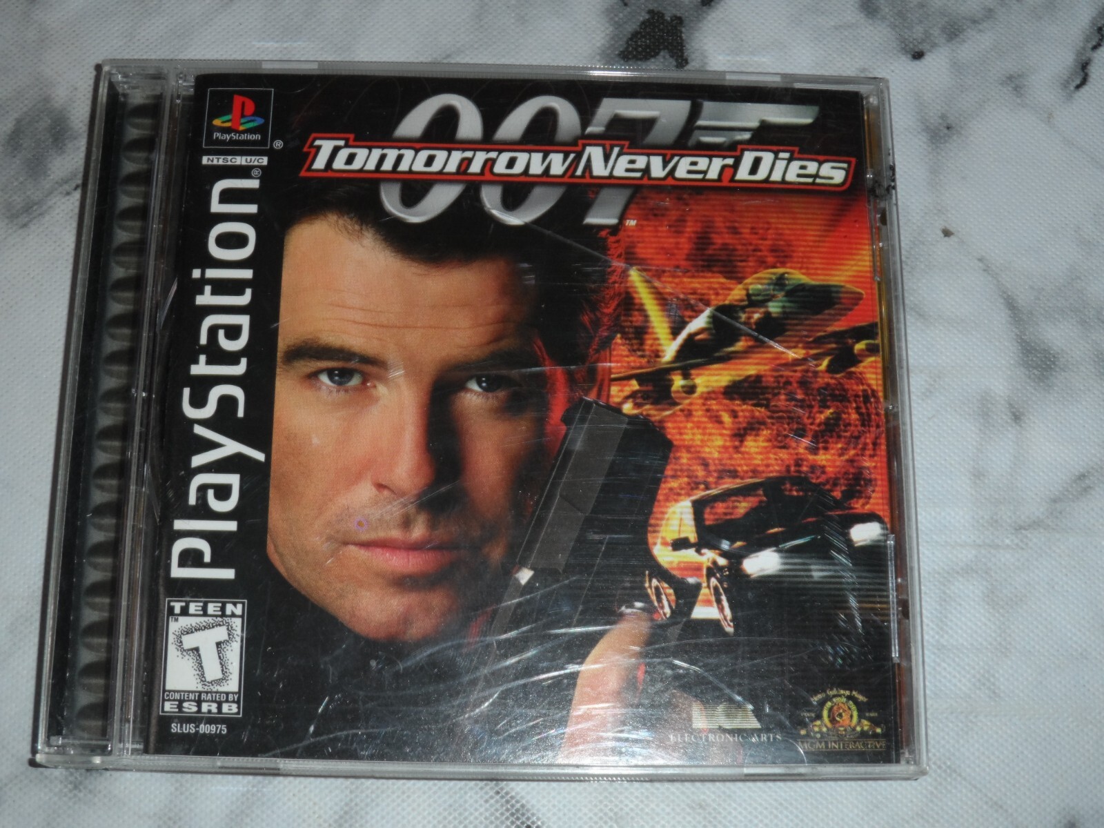 Tomorrow Never Dies PS1 Video Game Black Bottom CIB Complete