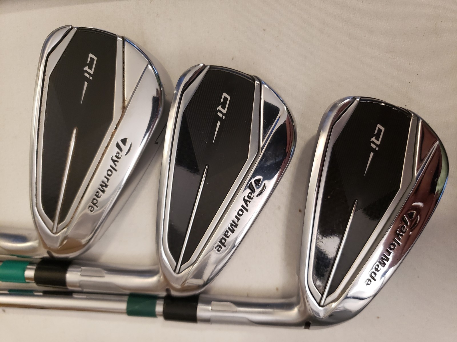 Used TaylorMade Qi 2024 Iron Set (6-PW, AW) 6 Irons - KBS MAX MT 85 Stiff - RH