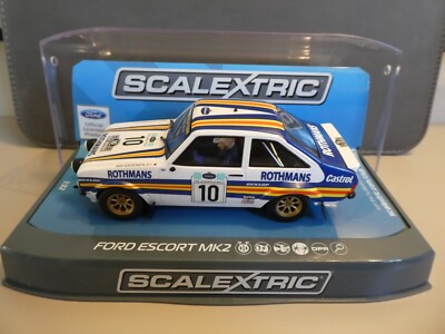 Scalextric Car C3749 Ford Escort MK2 1980 Acropolis Rally #10 Rothmans DPR