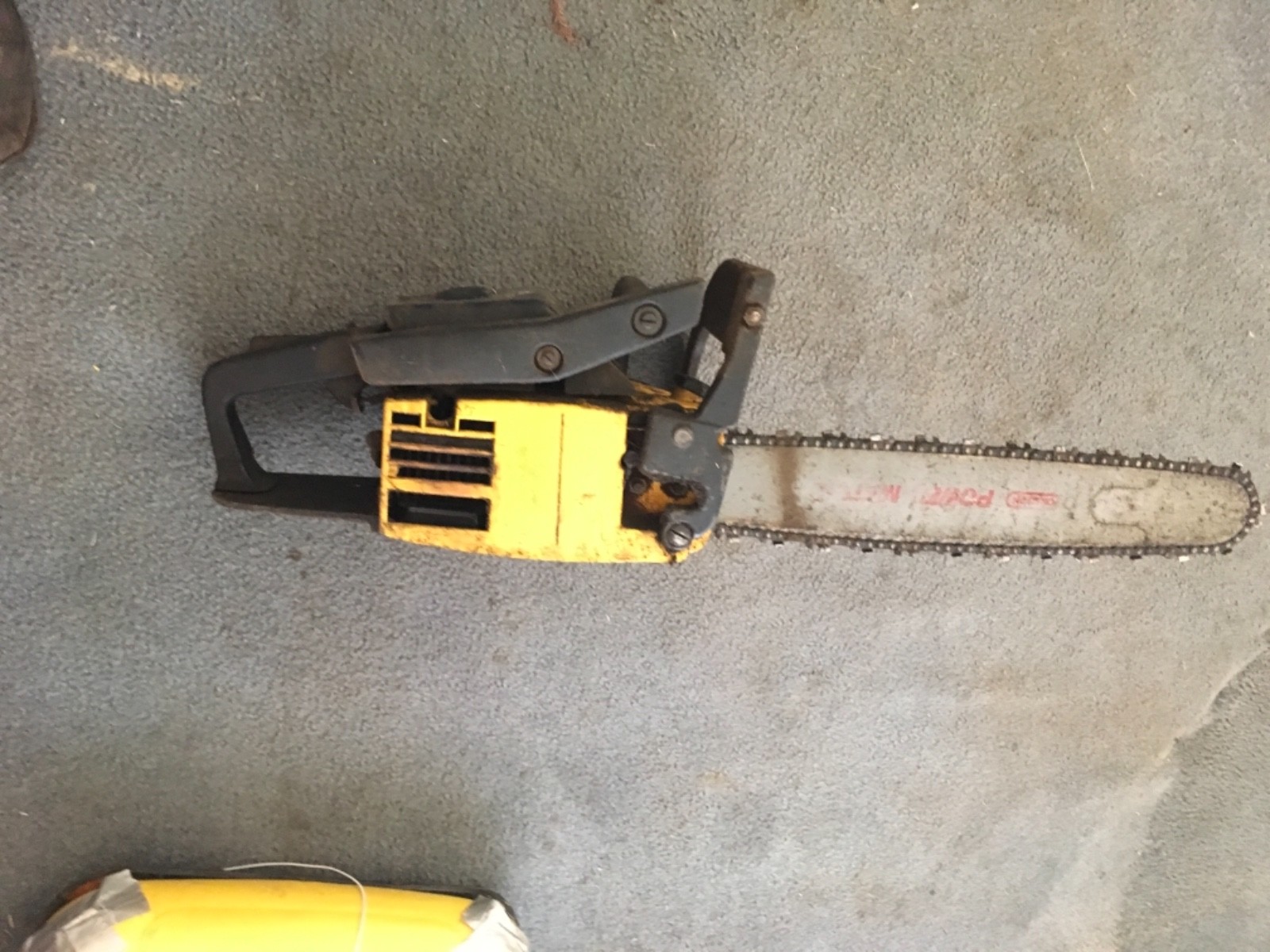 Vintage McCulloch Pro Mac 610 chainsaw Good Compression