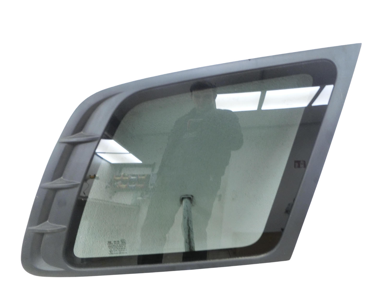 right rear Fixed Side Window Disc Orig. Tinted for Hyundai Santa Fe I SM 00-04 - Bild 1