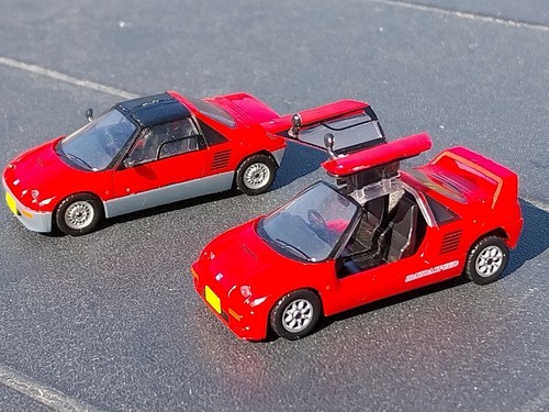 EBBRO 2点セット SAVANNA AUTOZAM Ebbro 1/43 Mazda Autozam AZ-1 - Red - 1992 - 43779 | eBay