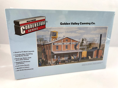 HO Walthers Cornerstone Structure Kit 933-3018 Golden Valley Canning Company NEW