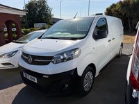 2021 71 VAUXHALL VIVARO 1.5 TURBO D 120 2700 DYNAMIC L1 H1 WHITE PANEL VAN