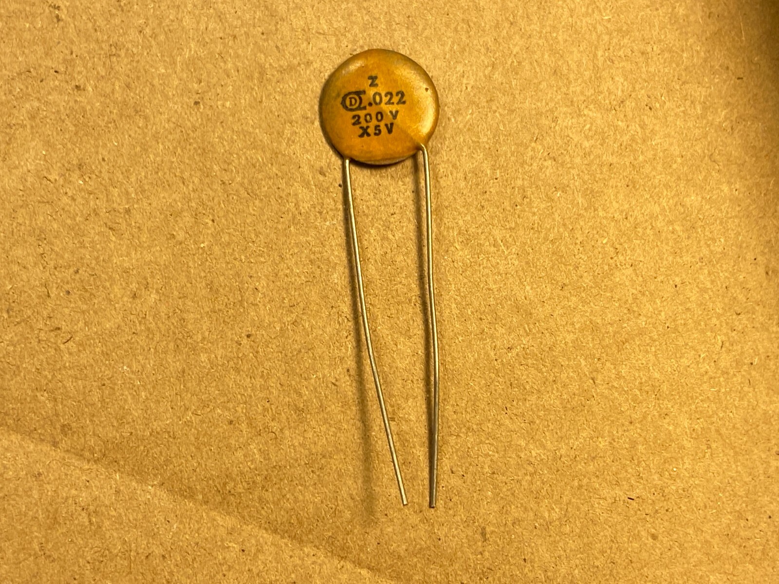 その他 KRUG CDE Sprauge Orange Drop Tone Capacitor .022uF - 100V