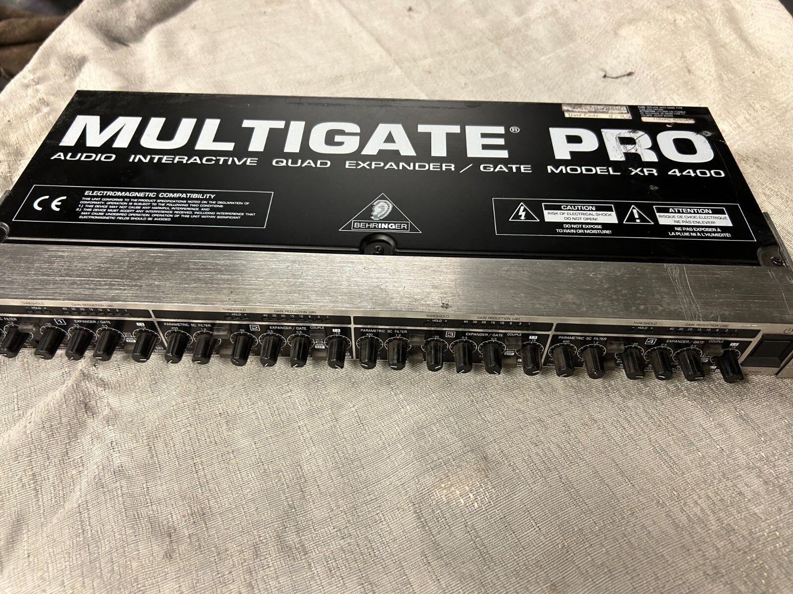 Behringer Multigate Pro Audio Interactive Quad Expander