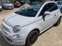 2019 Fiat 500 1.2 Collezione 2dr CONVERTIBLE Petrol Manual