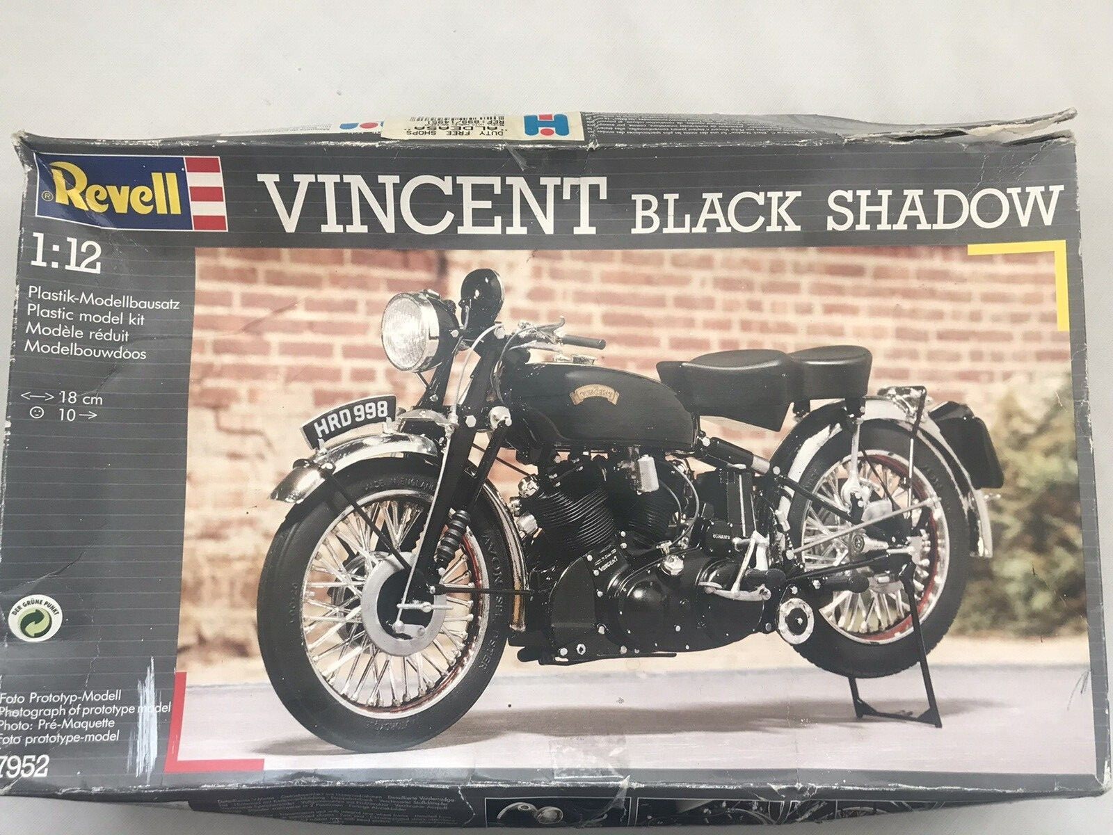 レベル 1/12 Vincent Black shadow ヴィンセント ブラックシャドウ