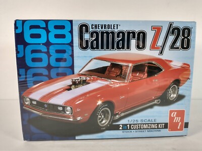 '68 Chevrolet Camaro Z/28 AMT 1:25 Model Kit # 868 Sealed Box