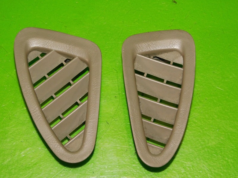 94-01 Integra OEM top dash air AC heater vents left right SET tan