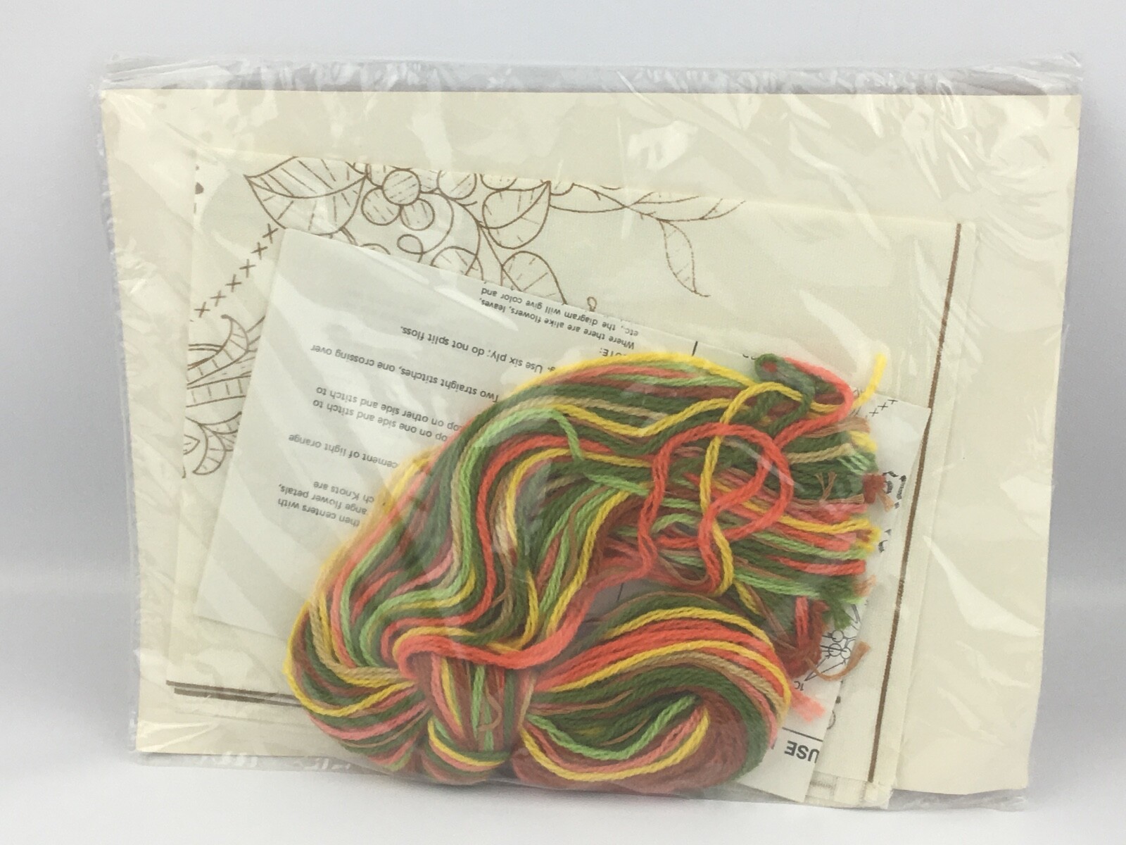 Vtg The Creative Circle 314 Peace Be To This House Crewel Embroidery Kit 1979