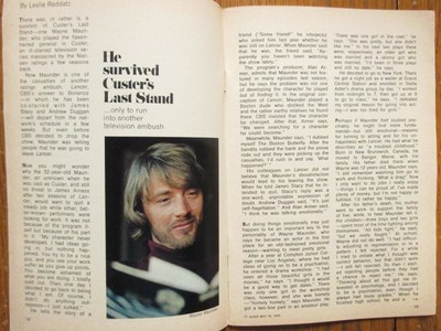 May 23, 1970 TV Guide(BEATRICE  BALLANCE/WAYNE MAUNDER/LENNON SISTERS/JOHN SAXON