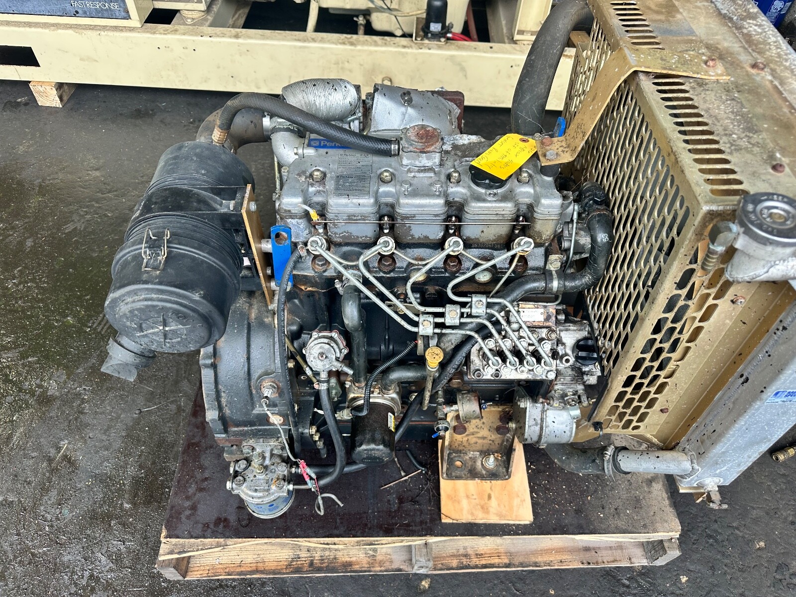 Shibakuro SHIBAURA N844Lt TURBO DIESEL ENGINE; 500 HOURS; SAME AS