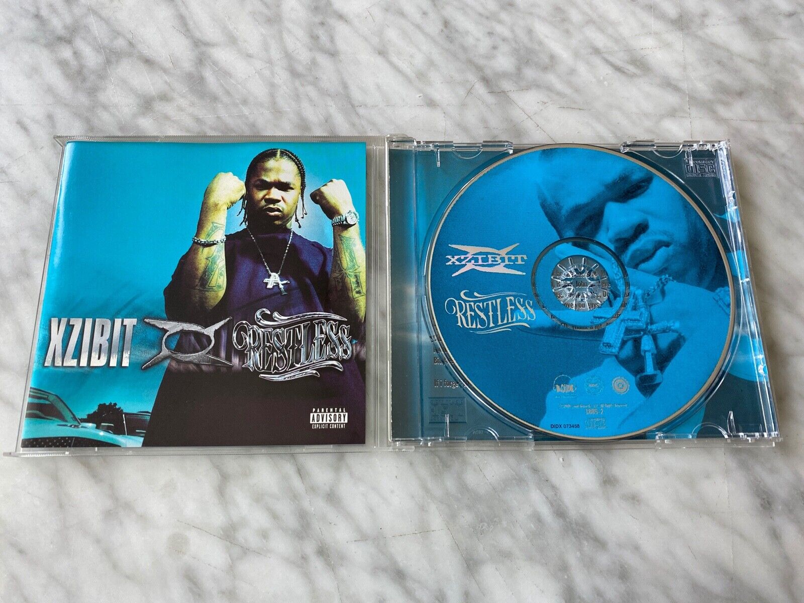 Xzibit Restless CD Orig. 2000 Loud 1885-2 w/Hype Sticker! Snoop Dogg, Eminem OOP Xzibit Restless CD Orig. 2000 Loud 1885-2 w/Hype Sticker! Snoop Dogg, Eminem OOP