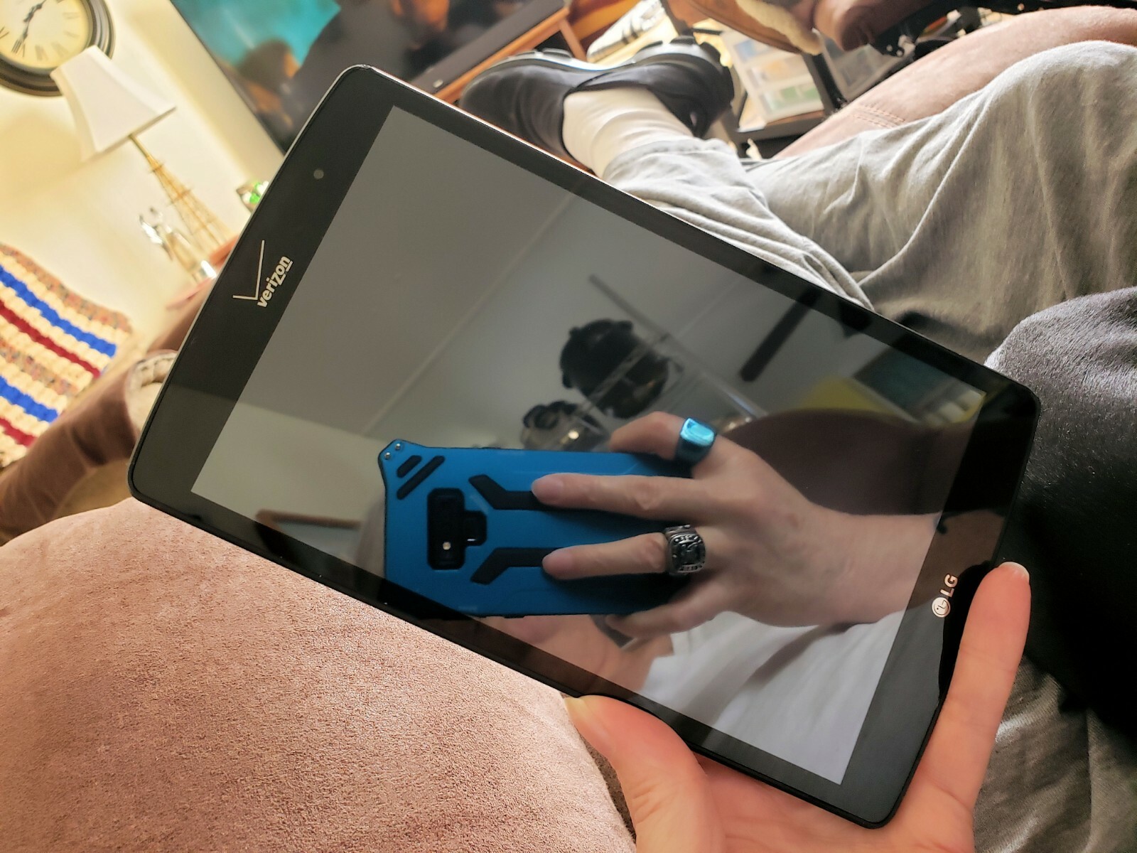 LG G Pad X VK815 16GB, Wi-Fi + 4G (Verizon), 8.3in - Black