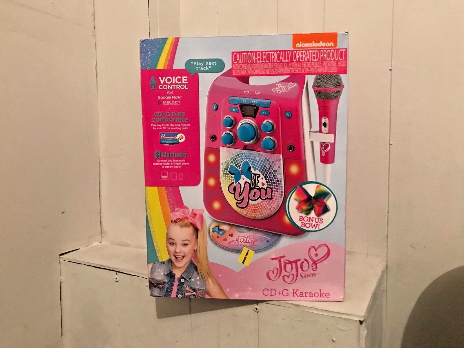 JoJo Siwa Portable Karaoke System - Pink