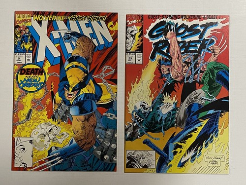 Ghost Rider #29 & X-Men #6 by Mackie in NM, 1992 | eBay
