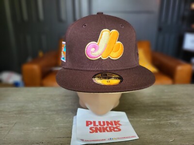 New Era x Just Caps  Montreal Expos Fitted Cap/Hat|Olympic Stadium|8|SHIPS FAST