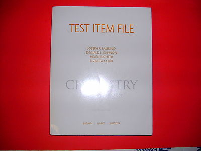 Test Item File Chemistry the Central Science 10E