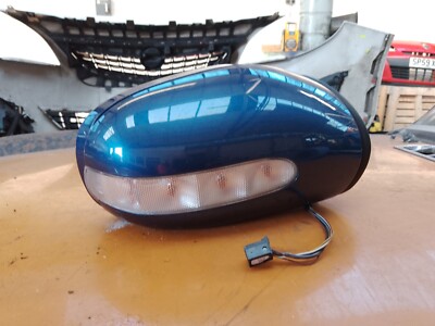 Mercedes Benz W203 C Class Drivers Side Right Blue Wing Door Mirror C200 C180