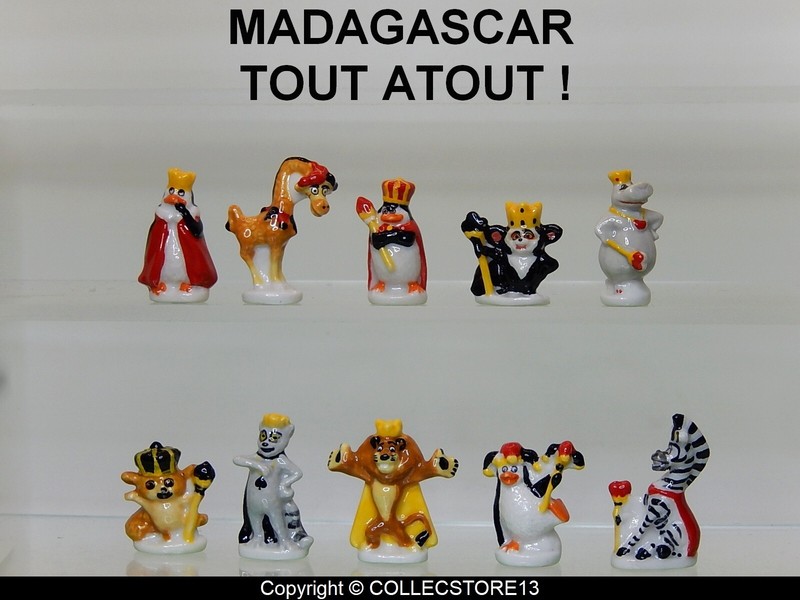 Serie Complete De Feves Madagascar Tout Atout 2024