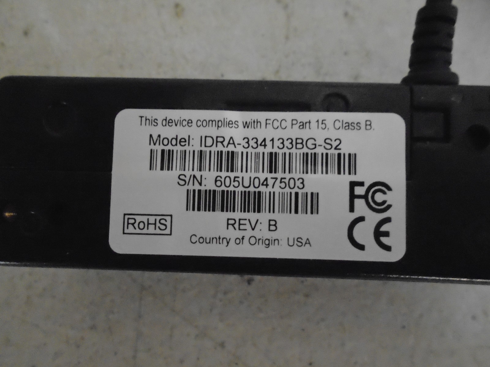 HP USB Mini Magnetic Stripe Reader IDRA-334133-BG-S2