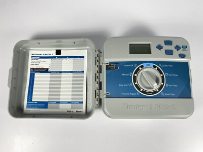 Hunter Pro-C Irrigation Controller Model PC-400i Lawn Sprinkler Timer System