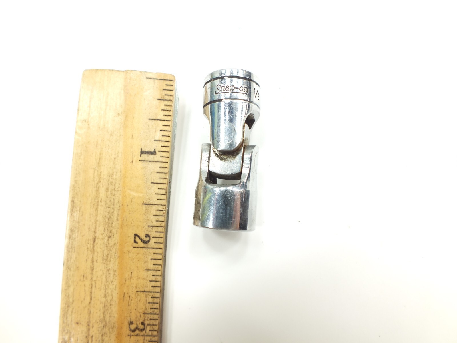 SNAPON TOOLS 3/8" DRIVE 1/2" SWIVEL FLEX UNIVERSAL JOINT SHALLOW