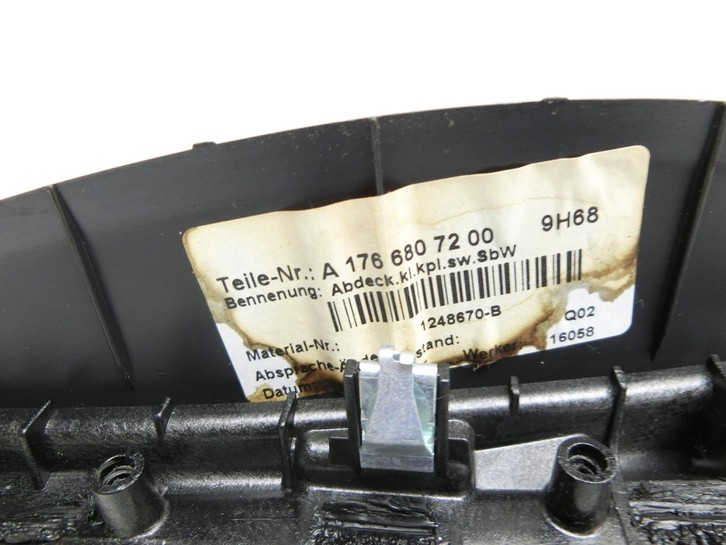 Mercedes W176 A200 12-15 Blende Verkleidung DHL Mercedes W176 A200 12-15 28.01.2015 A1766807200 A17668072009H68... Vorschau 5