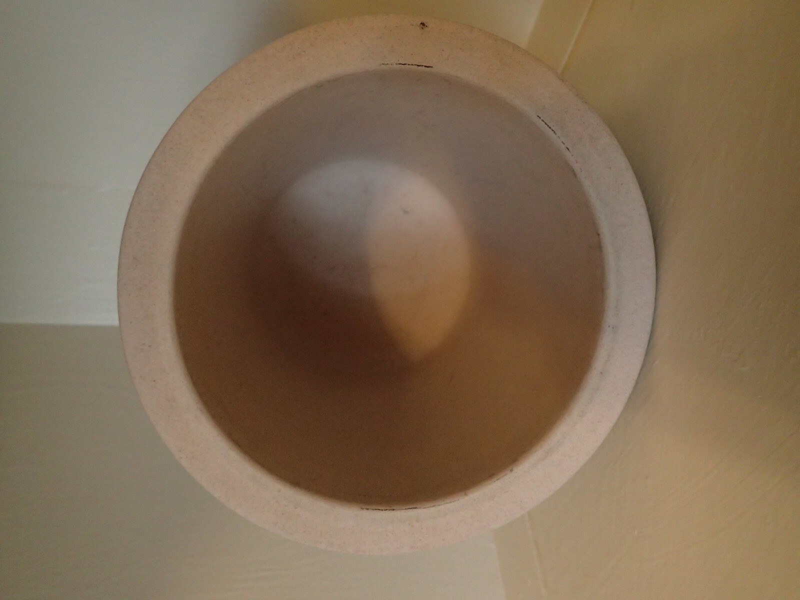 Pampered Chef Family Heritage Stoneware Blue Utensil Holder Crock New Traditions