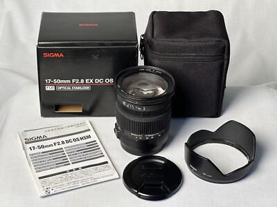 SIGMA 17-50mm F2.8 EX DC OS HSM (for Canon EF mount) & 77mm Rocketfish Polarizer