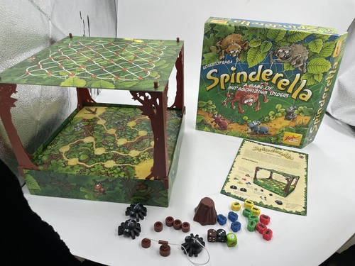 Roberto Fraga Spinderella Board Game 2015 - 100% Complete | eBay