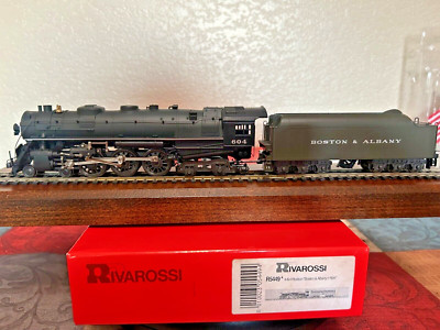 BOSTON &ALBANY 4-6-4 HUDSON STEAM LOCO DC-RIVAROSSI - HO Scale ''B&A'' NEW RTR OOP