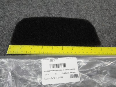Carpet Pro Filter Secondary Foam N2000 N1120 CPU2 - C32-A NEW 