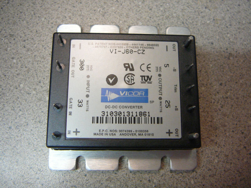 Vicor Vi-j60-cz Converter Module Dc/dc 5v 25w  **new** 