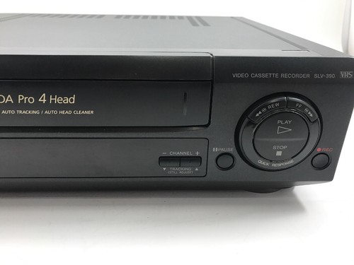 Sony SLV-390 Video Cassette Recorder VCR Player W/remote/RCA Cables/Mint Cond.