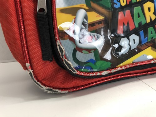 Super Mario 3D Land Backpack Nintendo 3DS Wii U Rare Collectible