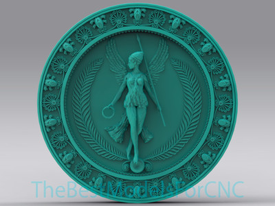 3D Model STL File for CNC Router Laser & 3D Printer Decor Fairy