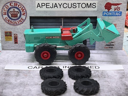 ミニカー MATCHBOX No.43 AVELING-BARFORD TRACTOR MATCHBOX LESNEY No. # 43 AVELING BARFORD TRACTOR SHOVEL - NO
