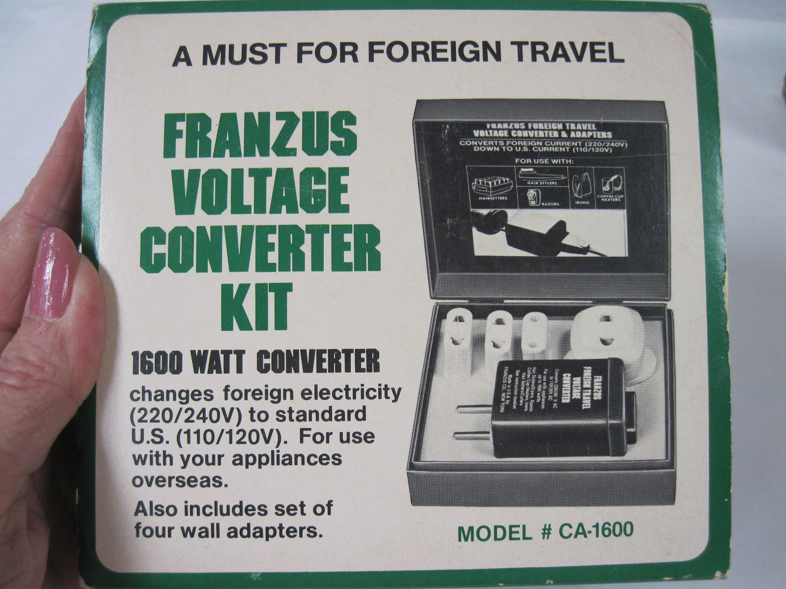 Franzus CA-1600 Converter Adapters Dilana VCCP Converter Kit & Voltage Valet VCC