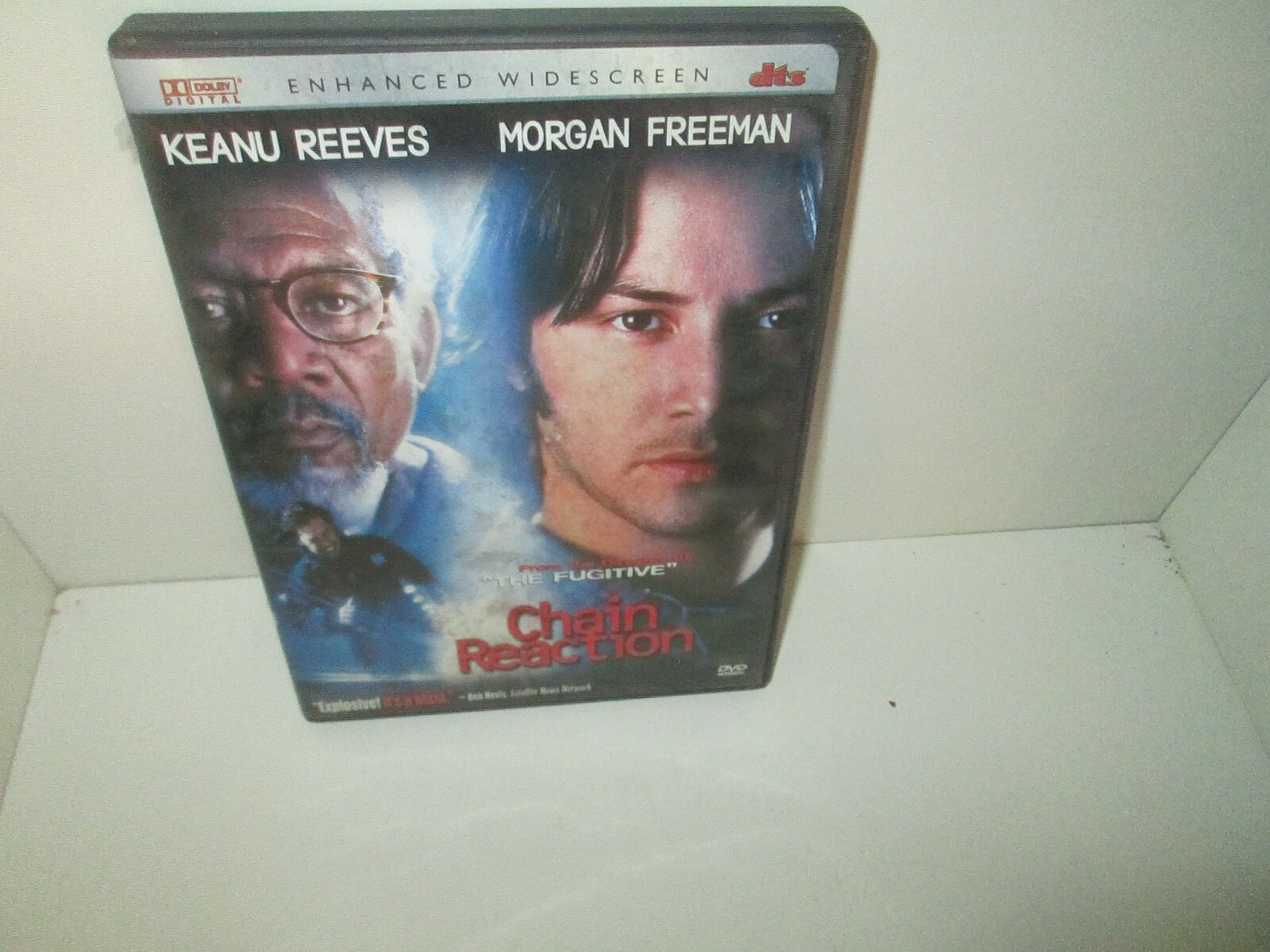 CHAIN REACTION 1996 Sci-Fi Action dvd KEANU REEVES Morgan