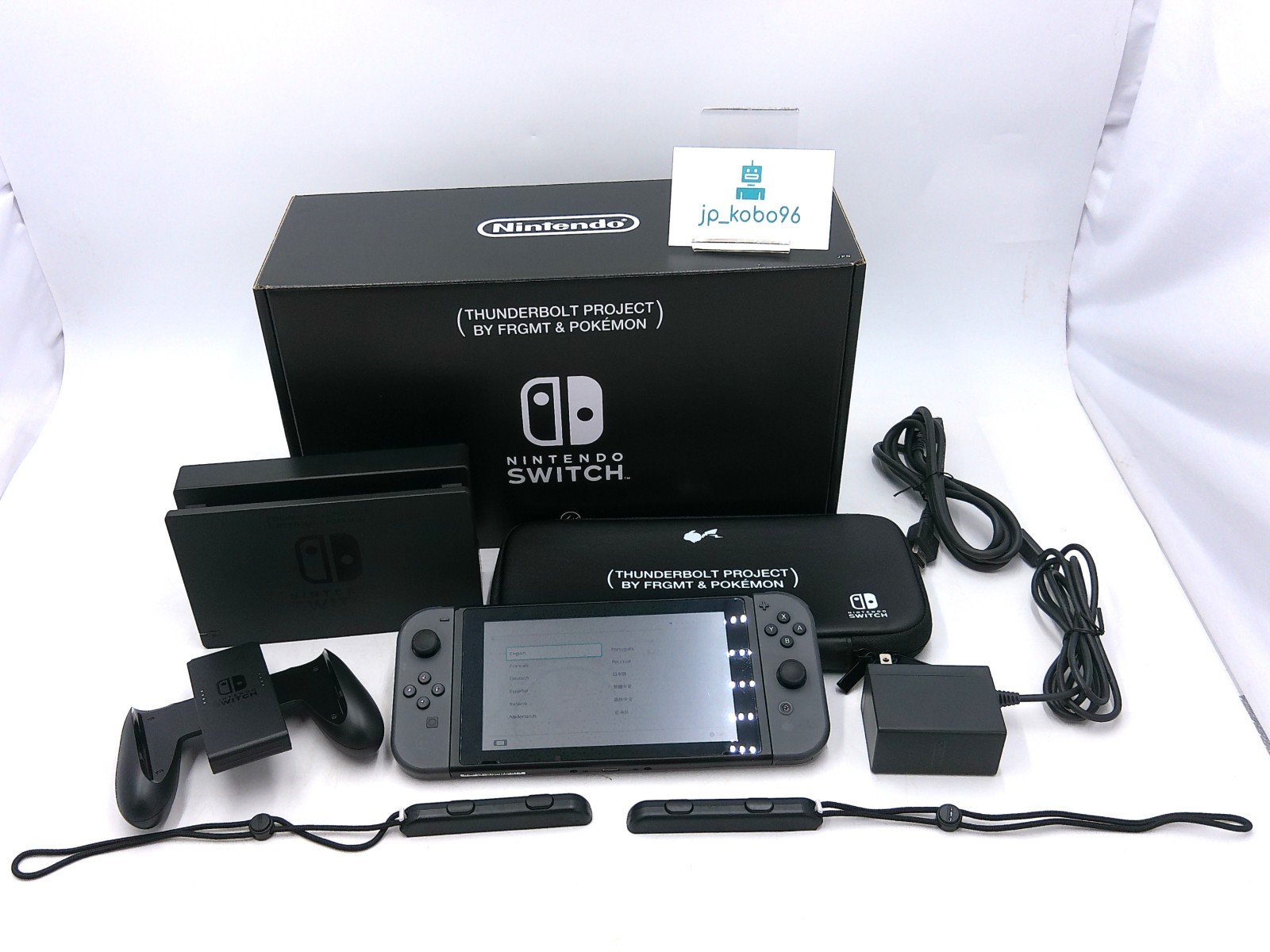 FRAGMENT - Nintendo Switch fragment & pokemon ② Nintendo Switch Fragment x Pokemon Thunderbolt Project