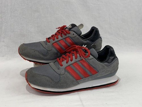 スニーカー Adidas Sneakers Men Suede Gray/Orange adidas ZX Alkyne Shoes 'Green Gray Orange' GZ8914
