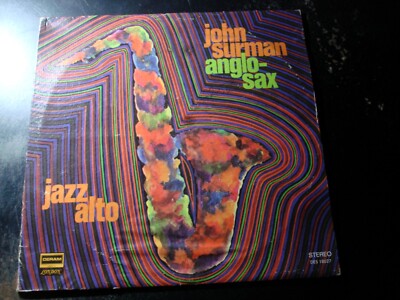 JOHN SURMAN ANGLO SAX LP RECORD