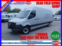 2019 Mercedes-Benz Sprinter 2.1 314 CDI RWD L3 H2 Euro 6 5dr PANEL VAN Diesel Ma