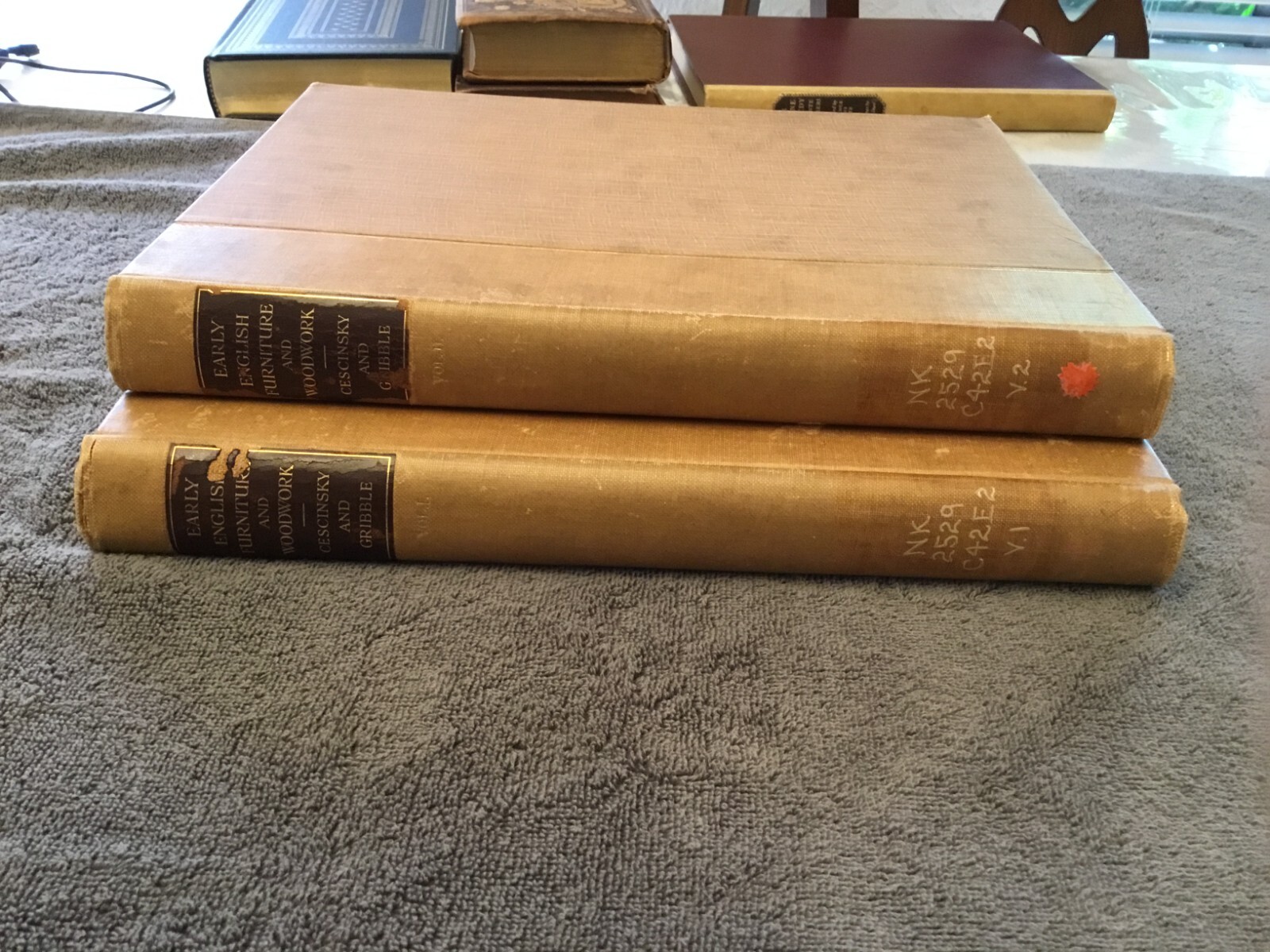 洋書 English Furniture Antique Furniture/ Early English Furniture and Woodwork book