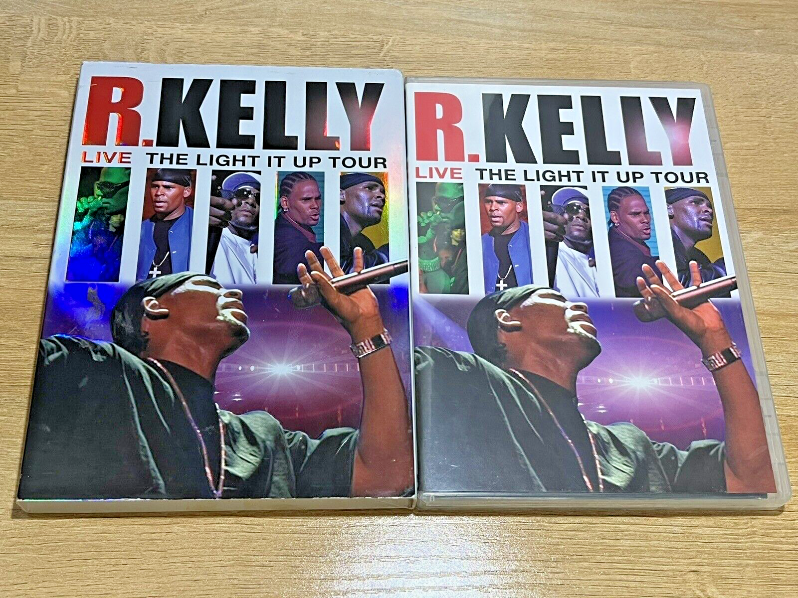 R. Kelly Live The Light it Up Tour DVD Complete with Insert