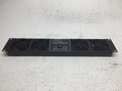 Middle Atlantic UQFP-4RT Ultra Quiet Fan Unit, NO Power Adapter, Untested, Good
